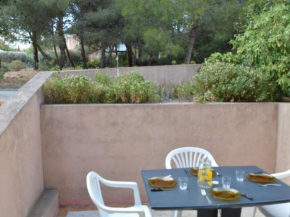Studio Cabine avec Terrasse, Piscine et Parking Privé, 4 Couchages à Narbonne Plage - FR-1-229B-62